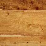 vidaXL Tête de lit 200 cm bois massif d'acacia et fer