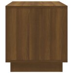 vidaXL Meuble TV Chêne marron 70x41x44 cm Bois d'ingénierie