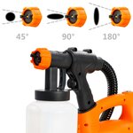 vidaXL Pistolet à peinture électrique avec tuyau d'air 500 W 800 ml