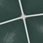 vidaXL Tente de réception professionnelle 4x4 m Vert 90 g/m²