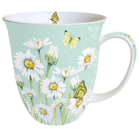 Marguerites - Tasse en Porcelaine Fine