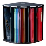 Trieur Ergonomique The Corner 1928 5 Compartiments - Noir/gris - X 3 - Exacompta