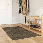 vidaXL Coureur de Tapis MARSA Vert forêt 100 x 200 cm Polyester et PVC