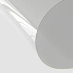 vidaXL Protecteur de table transparent 70x70 cm 1 6 mm PVC