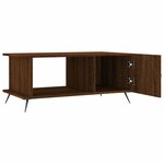 vidaXL Table basse chêne marron 90x50x40 cm bois d'ingénierie