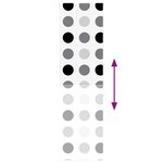 vidaXL Store enrouleur de douche 60x240 cm largeur du tissu 56 cm