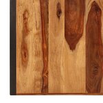 vidaXL Table de salle à manger 180x90x75 cm Bois de Sesham solide