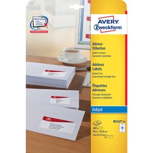 Étiquettes adresses l99.1xh33.9 mm (paquet 400 unités)