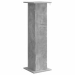 vidaXL Support de Plante Gris béton 30 5 x 30 x 100 5 cm