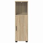 vidaXL Cabinet de salle de bain Chêne sonoma 30 x 35 x 95 cm