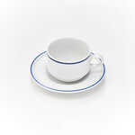 Tasse à café porcelaine koneser 210 ml - lot de 6 - stalgast - porcelaine x60mm