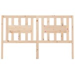 vidaXL Tête de lit 166x4x100 cm Bois massif de pin