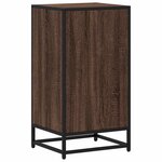 vidaXL Bibliothèque chêne marron 40x35x76 cm bois d'ingénierie