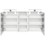 vidaXL Ensemble de Meubles de Salle de Bain 3 Pièces 116 x 16 x 62 5 cm