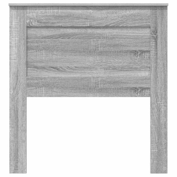vidaXL Tête de lit Gris Sonoma 90 cm Bois d'ingénierie