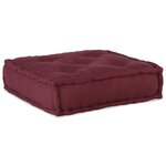 vidaXL Canapé modulaire 2 Pièces Marron 70 x 70 x 36 cm tissu