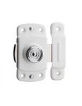 THIRARD - Verrou pour porte d'ameublement  35mm  blanc
