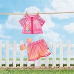 Zapf Creation 835876 - Baby born Tenue de vélo 43cm