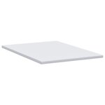 vidaXL Coussins de Matelas Blanc 140 x 200 cm