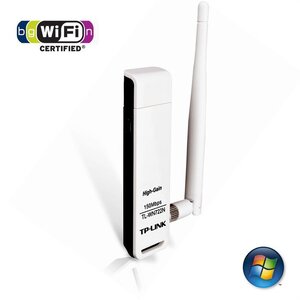 TP-LINK Clé USB WiF USBi a gain élevé 150Mbps -WN722N