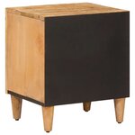 vidaXL Table de chevet 2 Pièces Marron 40 x 33 5 x 46 cm