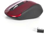 Souris sans fil ngs haze (noir/rouge)