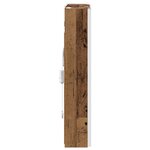 vidaXL Armoire Miroir de Salle de Bain Bois ancien 43 x 11 5 x 60 5 cm