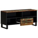 vidaXL Meuble TV 100x34x46 cm bois d'acacia solide