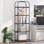 vidaXL Étagère Bois ancien 60 x 30 x 183 cm Bois d'ingénierie