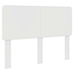 vidaXL Tête de lit Blanc Brillant 140 cm Bois d'ingénierie