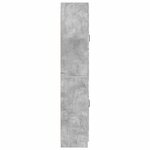 vidaXL Ensemble de Meubles 2 Pièces Gris béton Bois d'ingénierie