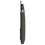 vidaXL Tête de lit suspendue Noir PU antique
