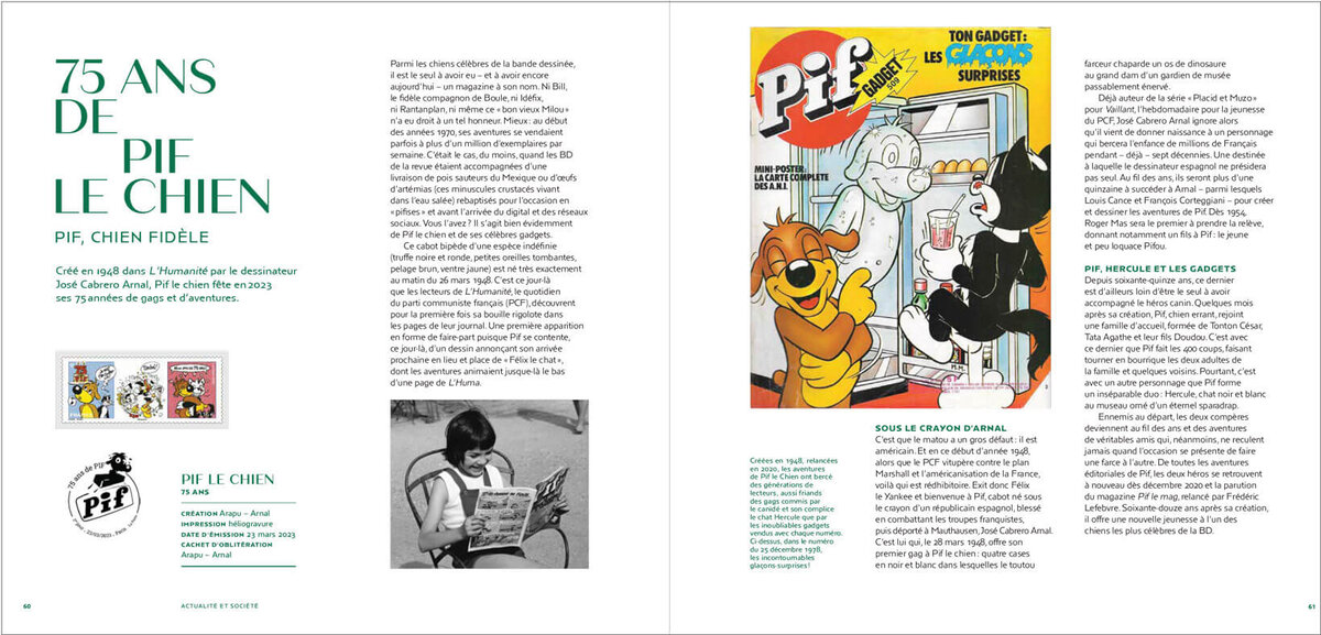 Livre des timbres de l'année 2023 - La Poste