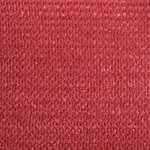 vidaXL Voile d'ombrage 160 g/m² Rouge 3x4x4 m PEHD
