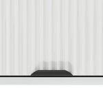 vidaXL Cabinet de salle de bain Blanc brillant 39 x 23 5 x 65 cm