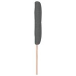 Tête de lit LED vidaXL rembourrée à boutons gris foncé 90 cm en tissu