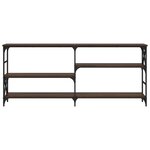 vidaXL Table console chêne marron 180x29x76 5 cm bois d'ingénierie