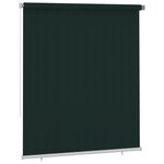 vidaXL Store roulant d'extérieur 200x230 cm Vert foncé PEHD