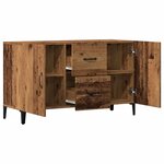 vidaXL Buffet vieux bois 100x36x60 cm bois d'ingénierie
