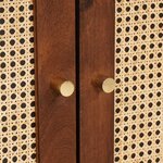vidaXL Armoire d'évier Marron 62 x 33 x 58 cm Bois d'ingénierie