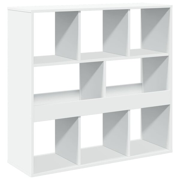 vidaXL Cloison de séparation blanc 100x33x94 5 cm bois d'ingénierie