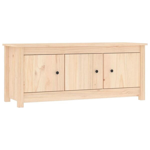 vidaXL Armoire à chaussures 110x38x45 5 cm Bois de pin massif