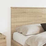 vidaXL Tête de lit Chêne Sonoma 150 cm Bois d'ingénierie