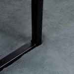 vidaXL Tapis en Fourrure Synthétique de Lapin Olite Anthracite