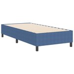 vidaXL Cadre de lit plateforme Bleu 80 x 200 cm