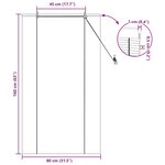 vidaXL Stores et Rideaux de fenêtre Autre Jaune Bambou