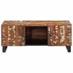 vidaXL Table basse 100x54x40 cm bois de récupération et d'ingénierie