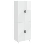 vidaXL Ensemble de Meubles 2 Pièces 66 x 34 5 x 89 5 cm Bois d'ingénierie