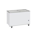 Congélateur vitré professionnel porte coulissante - 400 litres - cool head - r290a - acier400vitrée/coulissante 1305x635x890mm