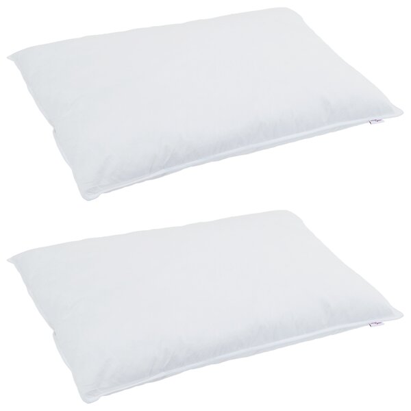 vidaXL Couette Autre 3 Pièces Blanc 200 x 200 cm Bas